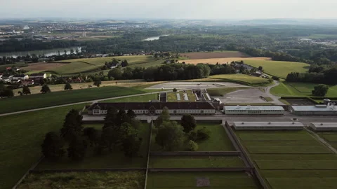 Mauthausen concentration camp in Austria Stock Footage 208837637