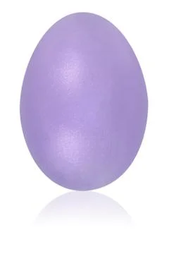 Mauve violet egg Stock Illustration
