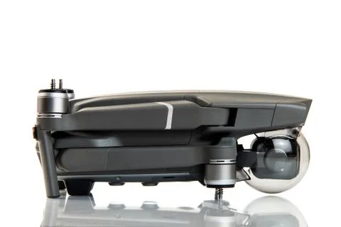 Mavic 2 Pro drone side view Stock Photos