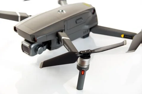 Mavic 2 Pro drone on white background Foto stock