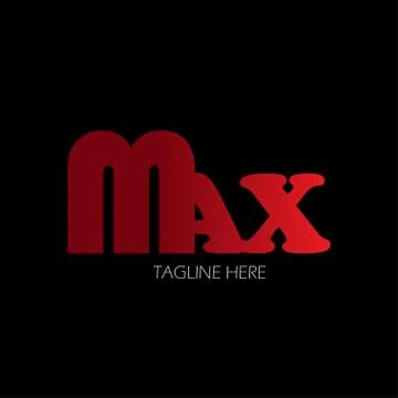 Max Logo Letter Vector Template Design Illustration イラスト素材
