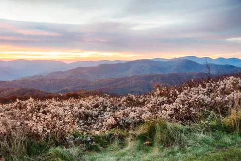 Max Patch in North Carolina Stock Photos
