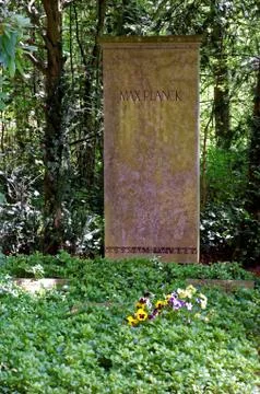 Max Planck monument Stock Photos