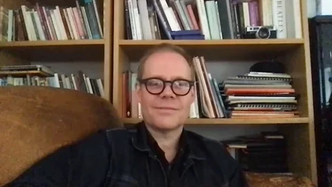Max Richter being interviewed about Max Richters Sleep - 2020 Video stock 140202210