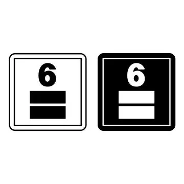 Max Stack Icons. Labels for Cardboard Packaging. Warning Symbol, Handle wit.. Stock Illustration