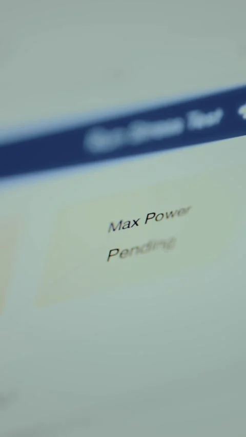 Max Temperature and Max Power metrics for a Stress Test on a computer Stock Footage 327913322