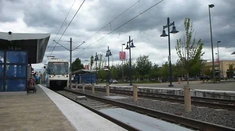 MAX Train 2 Stock Footage 11199328