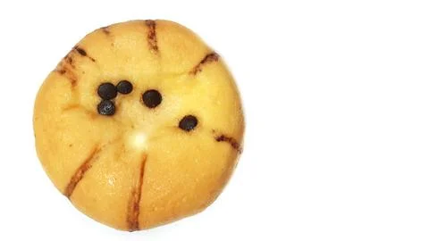 Maxi Choco Cheese Bread with Choco Chips and Filled Cream Cheese Stock Photos