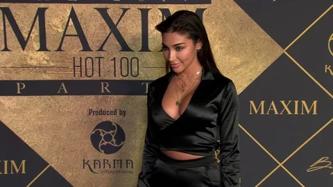 Maxim Hot 100 Party 2017, Los Angeles - 24 Jun 2017 Stock Footage 205403553