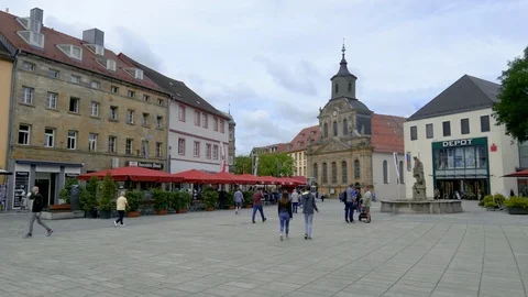Maximilianstrasse in Bayeruth Stock Footage 116888660