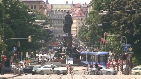 Maximilianstrasse in Munich 動画素材 1062245