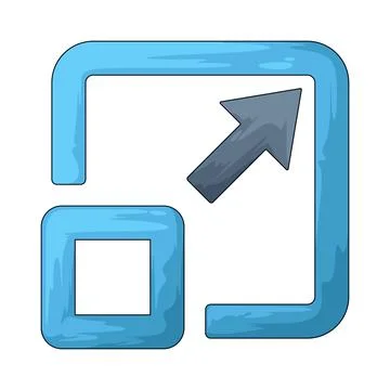 Maximize illustration イラスト素材