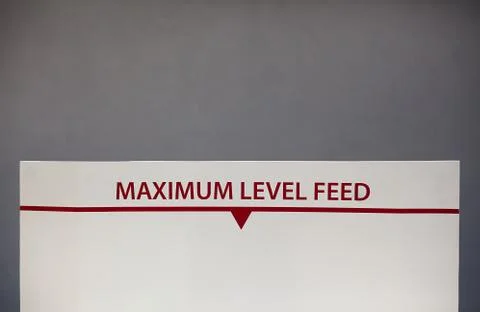 Maximum Level Feed Stock Photos