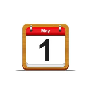 May 1. Stock Illustration