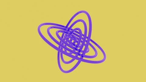 May 10 2026 Olive Gold Fourier Concentric Rings Retro Abstract Background 4K Vidéo 334615451