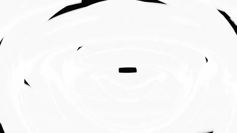 May 10 2026 White Gray 3D Spiral Concentric Rings Fluid Abstract Motion Loop Stock Footage 334615467