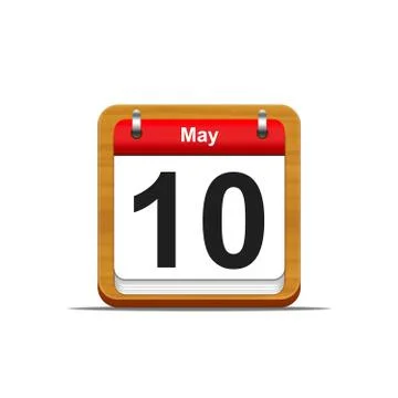 May 10. Stock Illustration