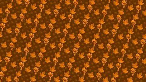 May 11 2026 Rust Brown Vintage Engraving Floral Seamless Pattern Botanical Stock Illustration