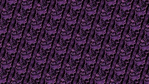 May 12 2026 Deep Purple Graffiti Letter Seamless Pattern Urban Street Art Stock Illustration