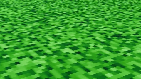 May 18 2026 Green Pixel Mosaic Abstract 4K Seamless Loop Background Stock Footage 335159301