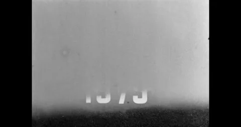 May 1979 Title Screen from Old Archival Film Footage Vídeos de archivo 323390160