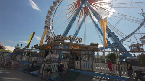 May 2, 2025. Munich, Germany. Fruehlingsfest auf der Muenchner Theresienwiese Stock Footage 316634614