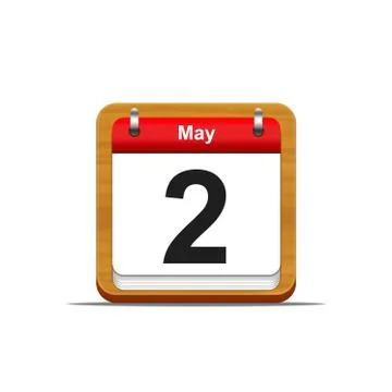 May 2. Stock Illustration
