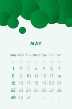 May 2016 Stock Illustration