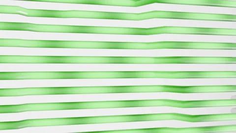 May 24 2026 Abstract Green White Striped Energy Wave Flow Loop 4K Stock Footage 335598380