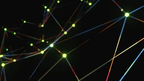 May 31 2026 Abstract Multicolor Warm Cool Pride Plexus Dynamic Numbers 4K Loop Vidéo 336027479