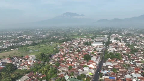 May 4, 2023, Cianjur, The crowded central city of Cianjur, West Java Stock Footage 275486533