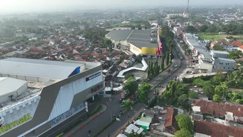 May 4, 2023, Cianjur, The crowded central city of Cianjur, West Java Stock Footage 275486601