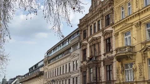 May 4, 2025 - Vienna, Austria - Historic architecture and buildings Stock Footage 338052567