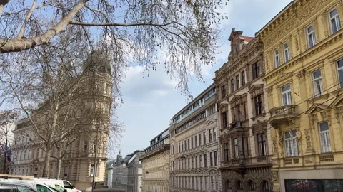 May 4, 2025 - Vienna, Austria - Historic architecture and buildings Stock Footage 338052568