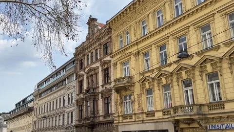 May 4, 2025 - Vienna, Austria - Historic architecture and buildings Stock Footage 338052575