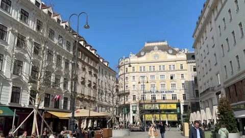 May 4, 2025 - Vienna, Austria - Historic architecture and buildings Stock Footage 338052793