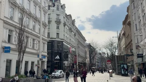 May 4, 2025 - Vienna, Austria - Historic architecture and buildings Stock Footage 338053571