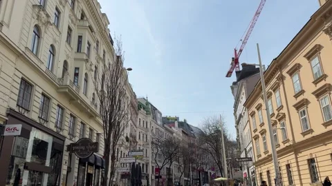 May 4, 2025 - Vienna, Austria - Historic architecture and buildings Stock Footage 338053620