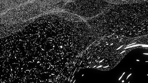 May 5 2026 Abstract Digital Noise Particles and Data Grain Texture Background Stock Illustration