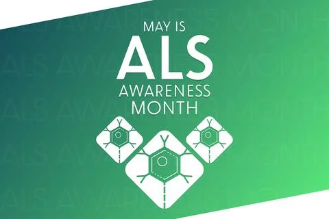 May is ALS Awareness Month. Vector illustration. Holiday poster. Stock-Illustration