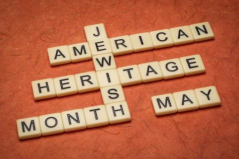 May American Jewish Heritage Month Stock Photos