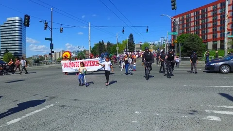 May Day 01 Stock Footage 107373348