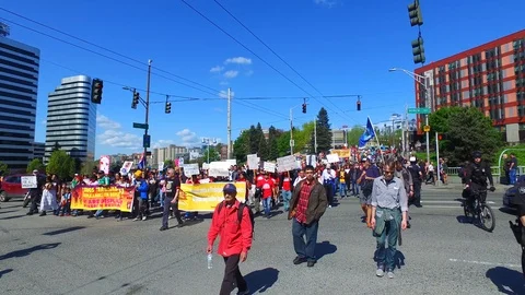 May day 02 Stock Footage 107373352