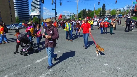 May Day 04 Stock Footage 107373635