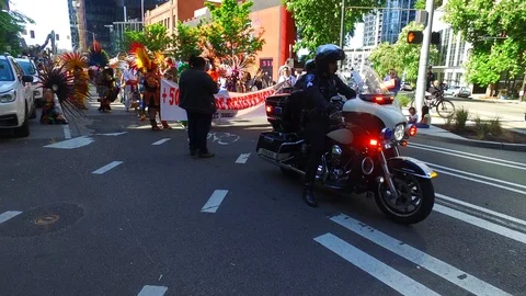 May day 32 Stock Footage 107477624