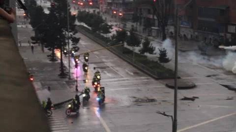 May Day demonstration Stock Footage 170158852