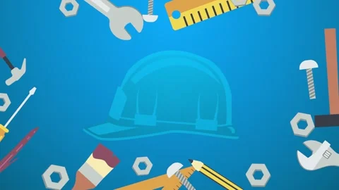 May day worker international background Stock Footage 301855719