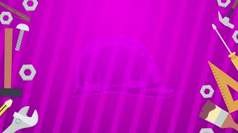May day worker international background Stock Footage 301856665