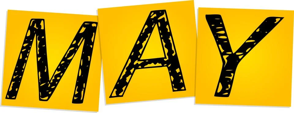 May Stock Illustration