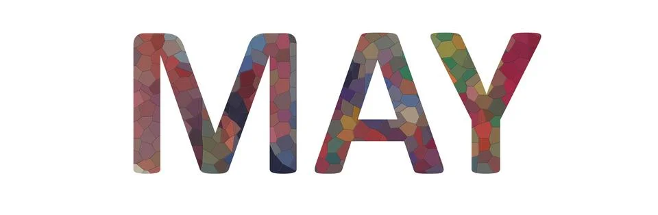 MAY Stock Illustration